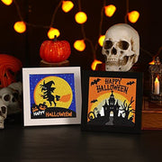 Halloween Diamond Painting, 4-piece Full Diamond Painting Kit