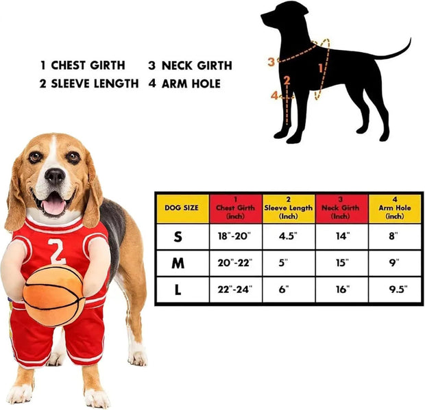 Pet Costumes Dog Basketball Player Costume Halloween .